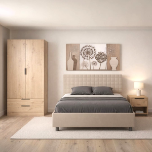 Sunny bed 120x200 without dove gray base