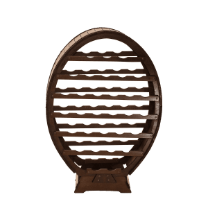 Botellero para vino de madera,30 puestos