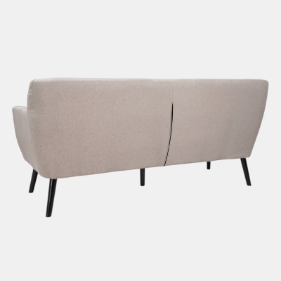 Canapé 3 places Ellen, L175 cm, en tissu d'ameublement gris