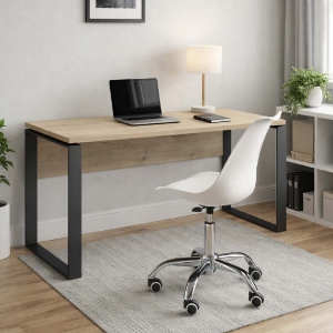 Desk in real OFFICE GLASSY 120X70X75