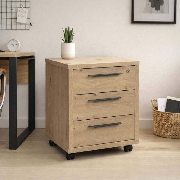 Multipurpose chest of drawers 81x103h cm with 5 drawers in glossy white wood