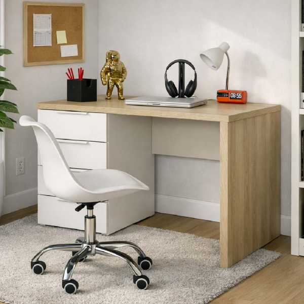 Desk in real OFFICE GLASSY 120X70X75