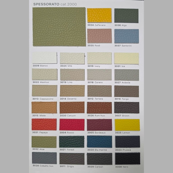 Divano 2 Posti Domus L160 cm Vera Pelle Verde Imbottitura in Piuma