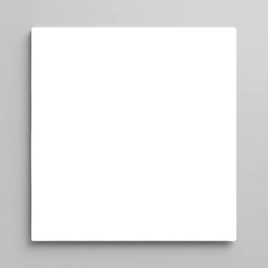 Plateau de table carré de bar extérieur en HPL Blanc 80x80 cm