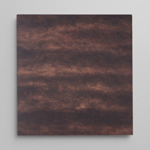 Plateau universel pour table carrée en HPL Corten 80x80 cm