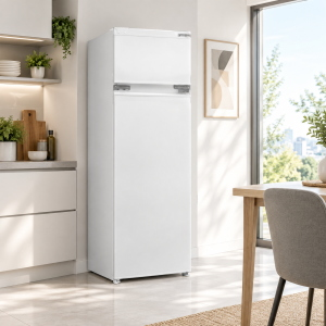 Frigorifero da incasso 230L Doppia Porta 145x54 cm Atlantic Bianco