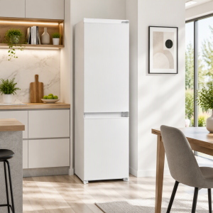 Frigorifero da incasso Doppia Porta 177x54 cm 320L Atlantic Bianco