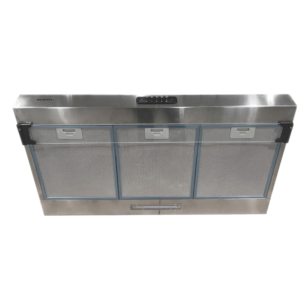 Cappa Cucina Aspirante 90x48 cm acciaio inox Kumtel