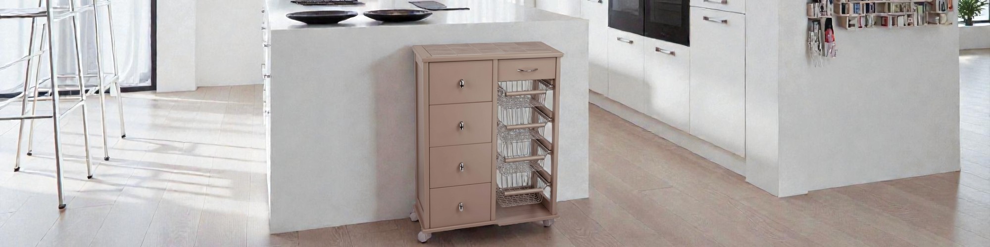 Arredo Cucina: Soluzioni Moderne, Tavoli e sedie, consolle allungabili, Carrelli portafrutta mobiletti