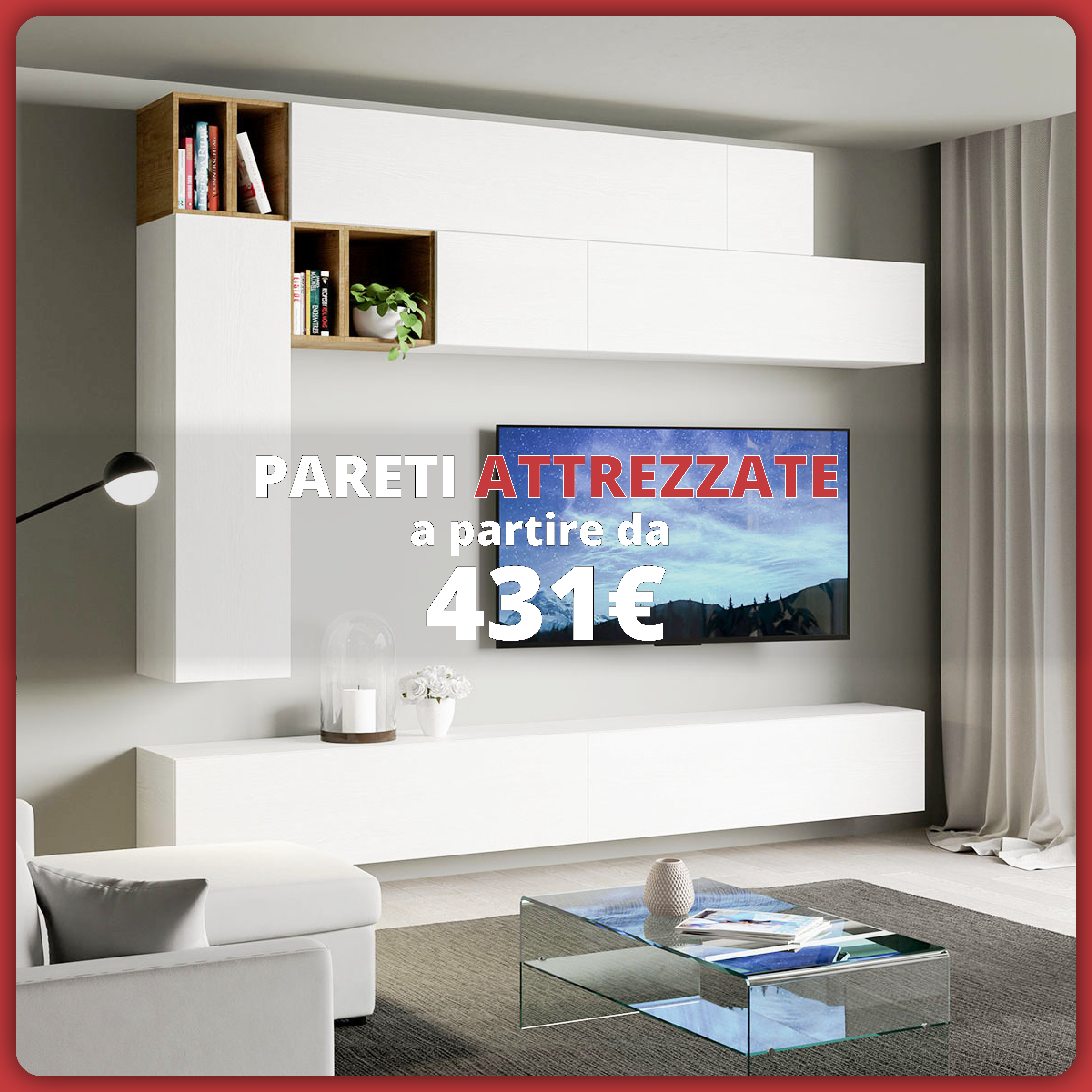 Arreda e valorizza ogni parete