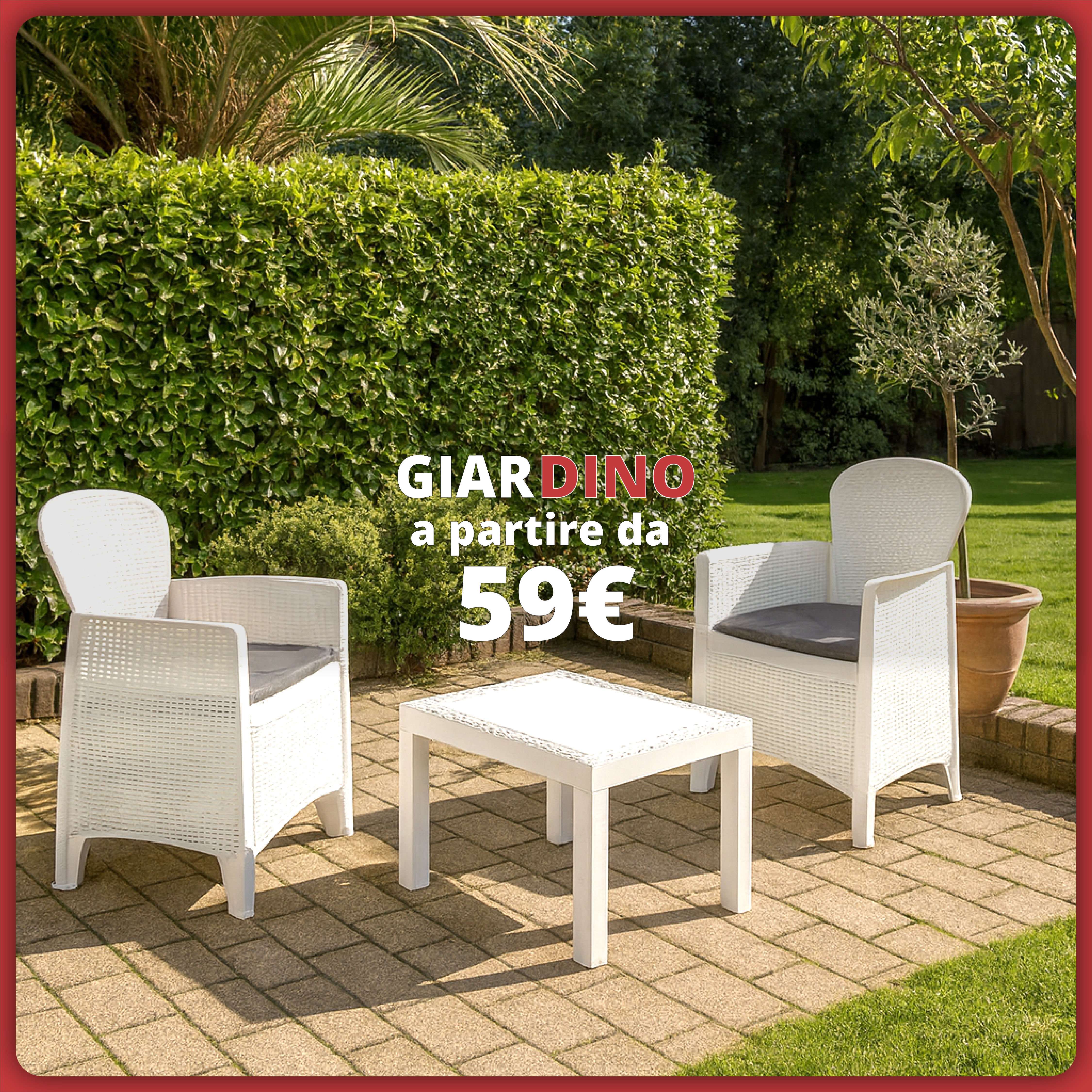 Il comfort che vive all’aperto!