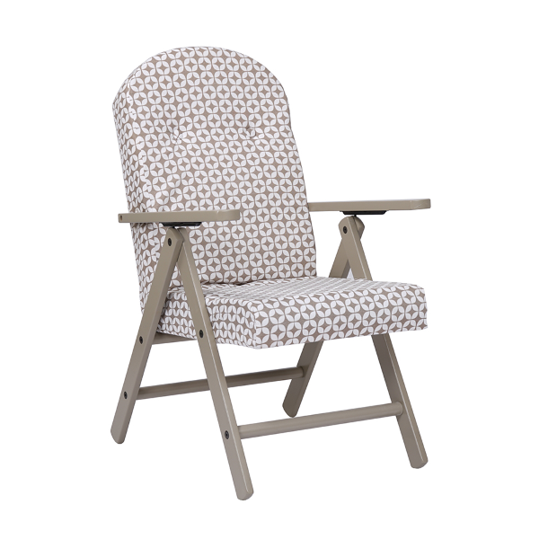 Fauteuil relax Amalfi - Boue Bois laqué