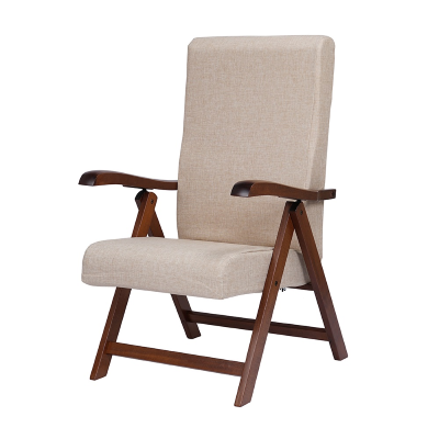 ELITE MIAMI fauteuil en bois de hêtre avec rembourrage inclinable BEIGE 4 places