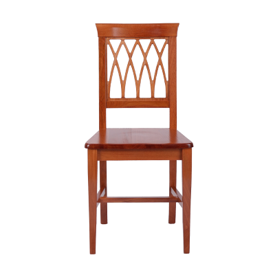 Küchenstühle aus Kirschholz mit massiver Sitzfläche, 2 Stück – TRECCIA