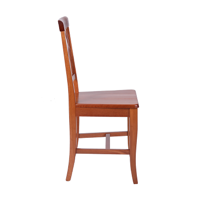 Küchenstühle aus Kirschholz mit massiver Sitzfläche, 2 Stück – TRECCIA