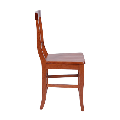 Küchenstuhl mit Holzsitz LAURA Kirsche 2er Set