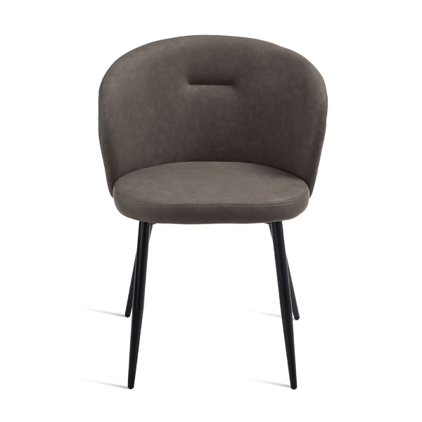 Stuhl Oliva aus Öko-Leder und Metallstruktur SLANG 2 Stühle