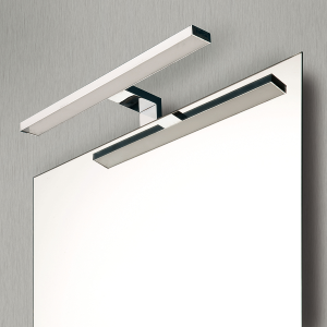 CITY LED bathroom lamp that can be installed on a mirror