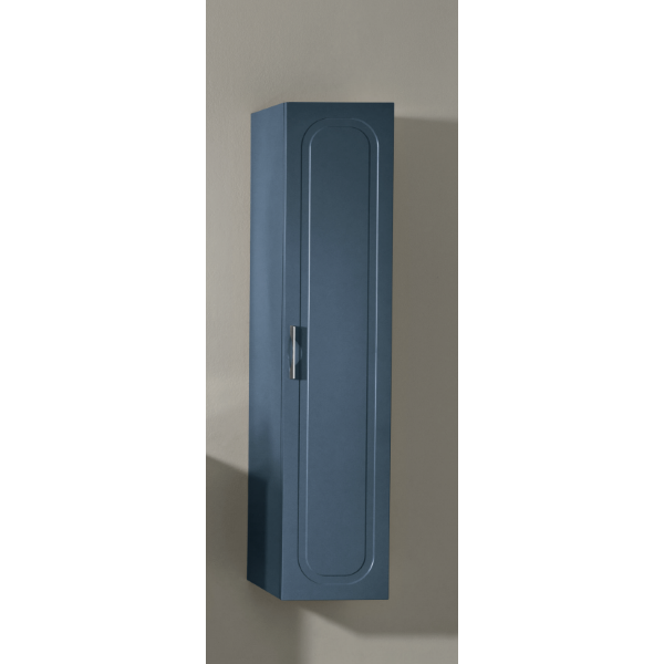 CASPIO columna de baño moderna reversible con 1 puerta AZUL