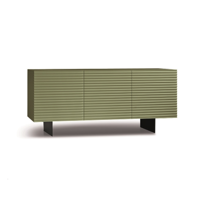 Madia mobile 3 ante scocca in nobilitato ARISA Verde con 2 piedini