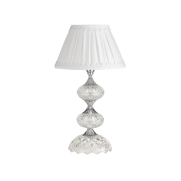 Lampada da tavolo 25x46 cm DALLAS cromo