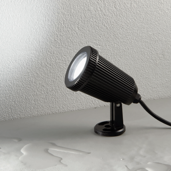 Projecteur extérieur GOA spot lamp en ABS et polycarbonate 8x28 cm