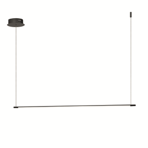 Suspension LED en métal peint noir - GENIUS 120