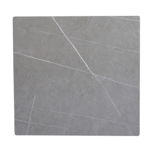 Piano per tavolo quadrato in pietra effetto Cemento 70x70 cm