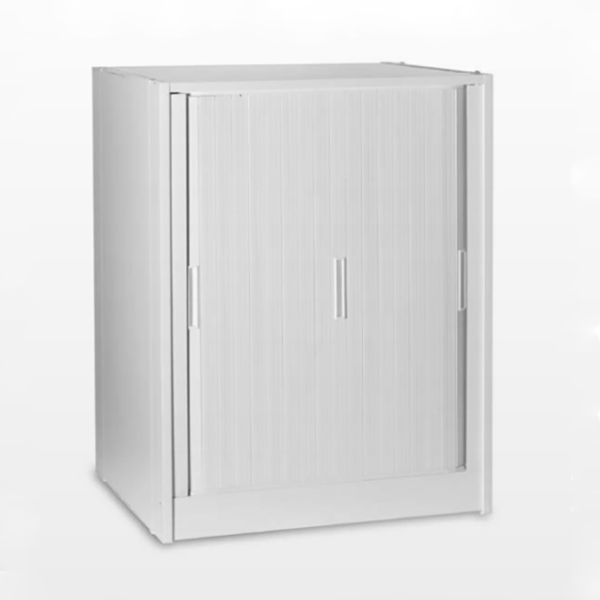 Mueble lavadora con cierre persiana horizontal 71x60 cm Blanco