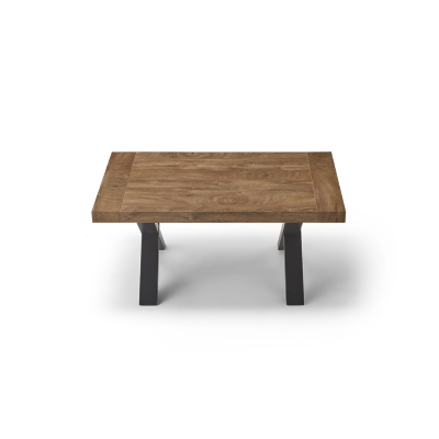 PARIDE TEAK Extendable table to 260 cm with wood effect laminate structure teak