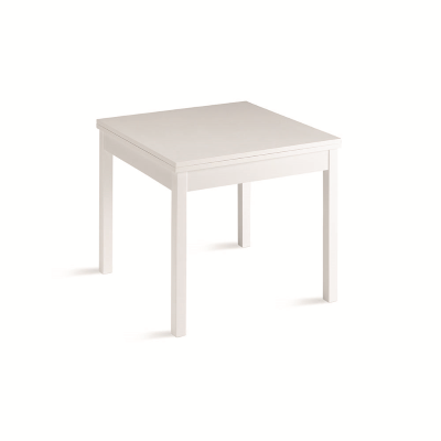White ash book kitchen table from 90 cm to 180 cm white ash - UGO