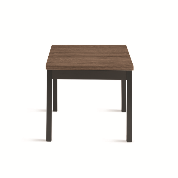 Tavolo in legno da cucina a libro da 90 cm a 180 cm Teak - UGO