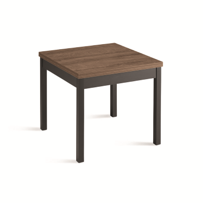 Tavolo in legno da cucina a libro da 90 cm a 180 cm Teak - UGO