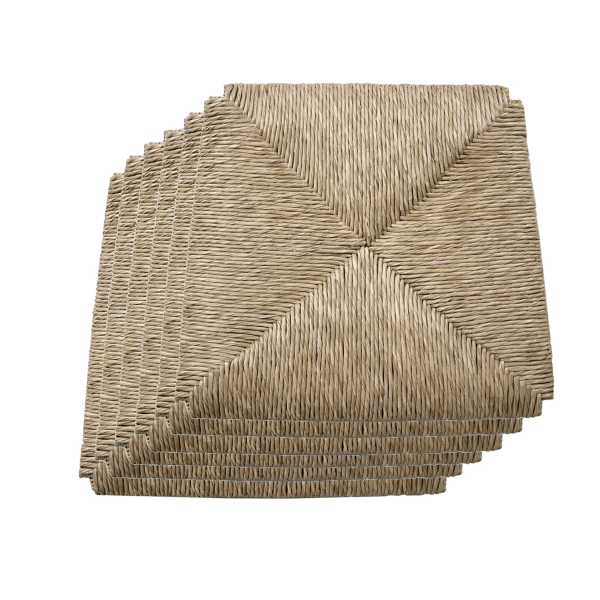 Ricambio per seduta in paglia di FIUME per sedie ARTE POVERA LAURA 6 PZ