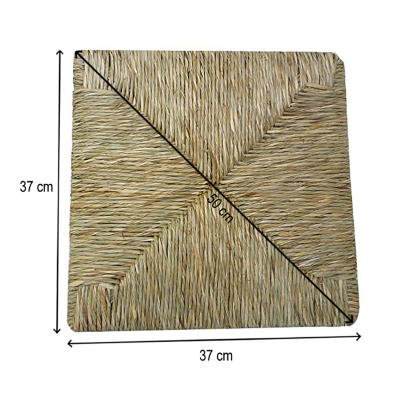 Pièce de rechange pour chaise en paille assise fond modèle PISA 4 pièces