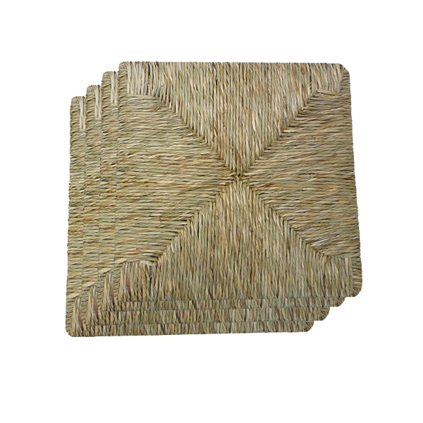 Pièce de rechange pour chaise en paille assise fond modèle PISA 4 pièces