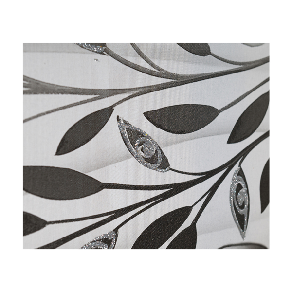 Quadro tela moderno 80x160 cm Albero Della Vita con dettagli in argento