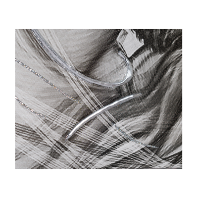 Quadro su tela moderno 72X132 cm tema Sacra Famiglia con cornice in legno decorata