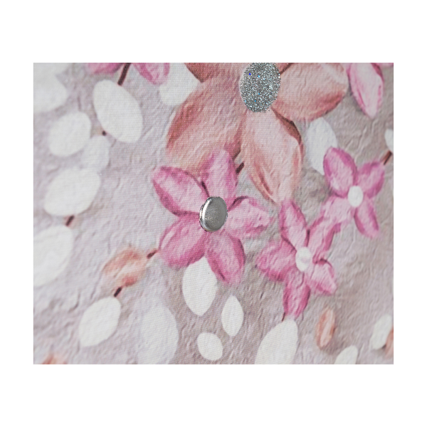 Quadro su tela moderno 72X132 cm tema Albero Della Vita con cornice in legno decorata