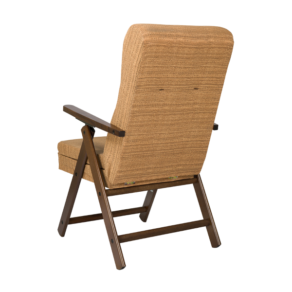 Fauteuil Molisana tissu sable - repose-pieds inclinable