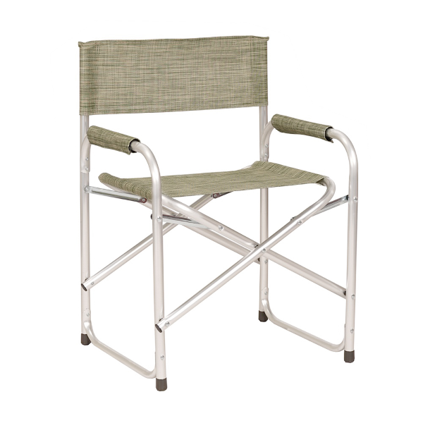 Sedia richiudibile per esterni in alluminio regista mare in textilene Verde