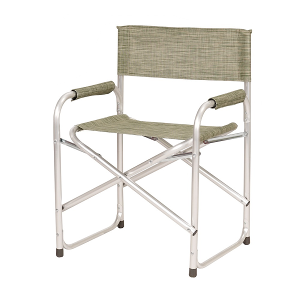 Sedia richiudibile per esterni in alluminio regista mare in textilene Verde