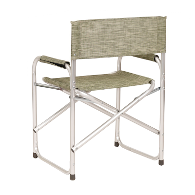 Sedia richiudibile per esterni in alluminio regista mare in textilene Verde