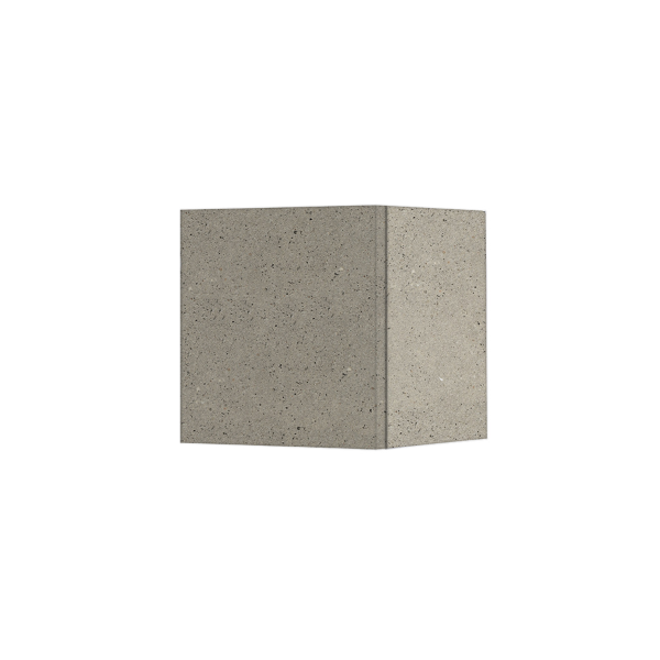 Suspended cube wall unit with door Pietra 30x30 cm