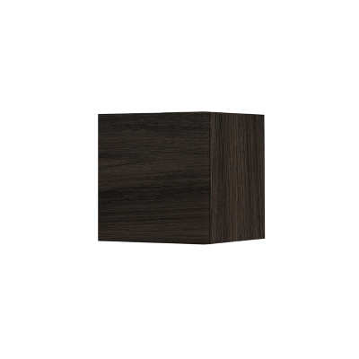 Suspended cube wall unit with Olmo Caffè door 30x30 cm