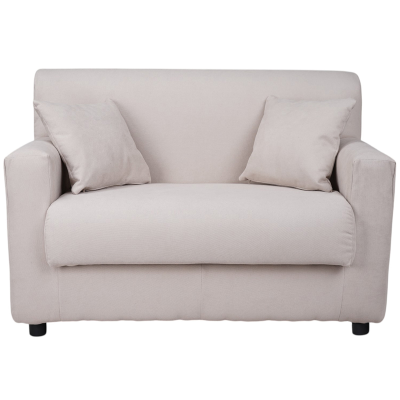 Sofá 2 plazas Avellana - tela desenfundable 124 cm BOLOGNA