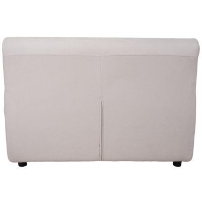 Sofá 2 plazas Avellana - tela desenfundable 124 cm BOLOGNA