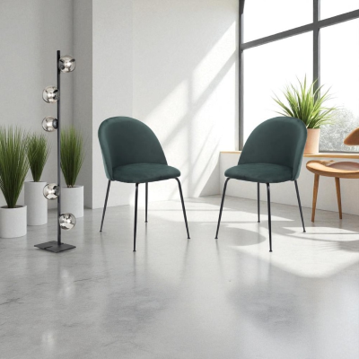 Piantana in metallo Nero con 5 diffusori in vetro Fumè MONILE H170 cm