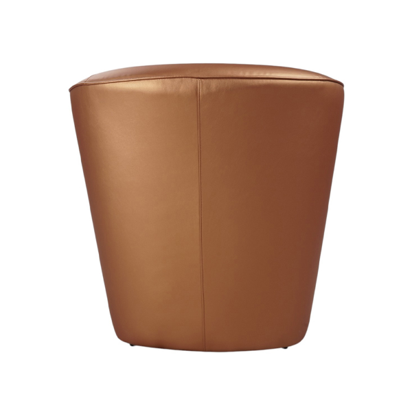 Fauteuil en éco-cuir Bronzo Valentina pour bureau à domicile