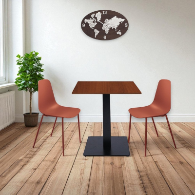 Wanduhr 70x45 cm Planisphäre aus RSN-Schichtholz